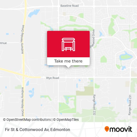 Fir St & Cottonwood Av plan