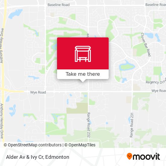 Alder Av & Ivy Cr plan