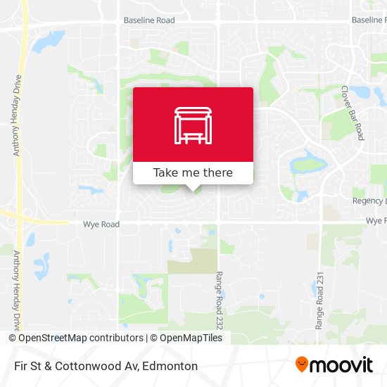 Fir St & Cottonwood Av plan