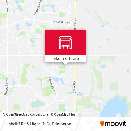 Highcliff Rd & Highcliff Ct map