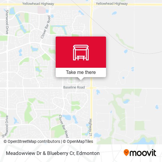 Meadowview Dr & Blueberry Cr map