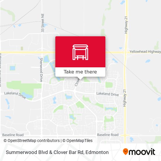 Summerwood Blvd & Clover Bar Rd plan