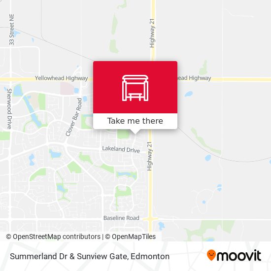 Summerland Dr & Sunview Gate map