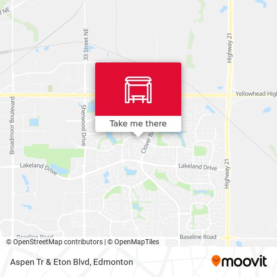 Aspen Tr & Eton Blvd map