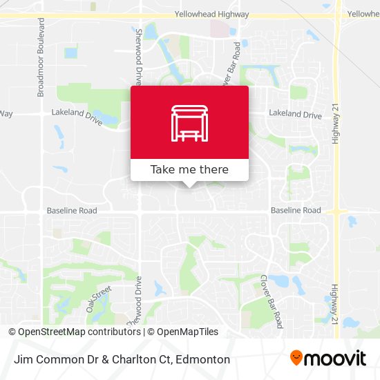 Jim Common Dr & Charlton Ct map