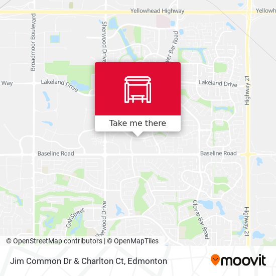 Jim Common Dr & Charlton Ct map