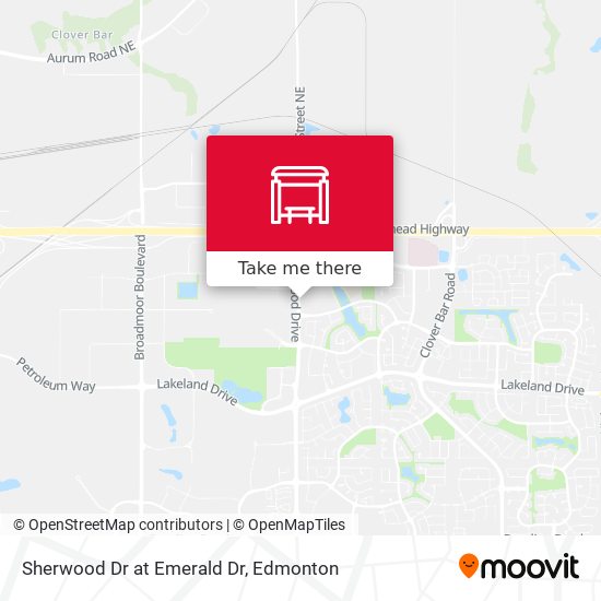 Sherwood Dr at Emerald Dr plan