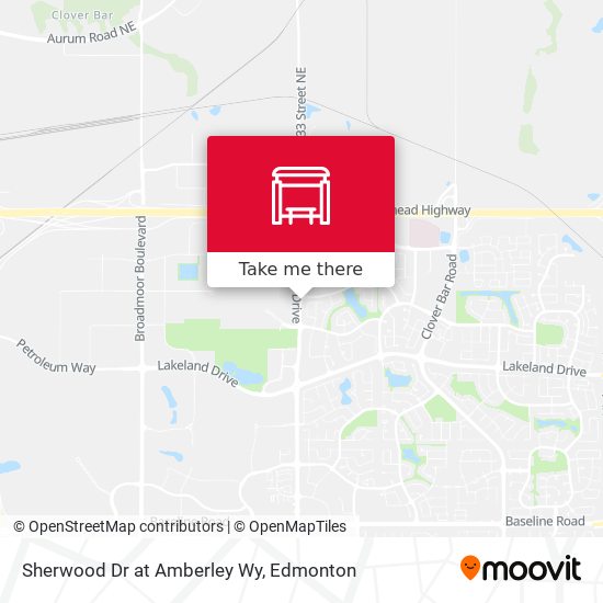 Sherwood Dr at Amberley Wy plan