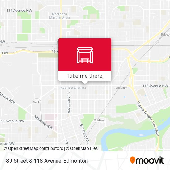 89 Street & 118 Avenue plan