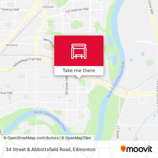 34 Street & Abbottsfield Road map