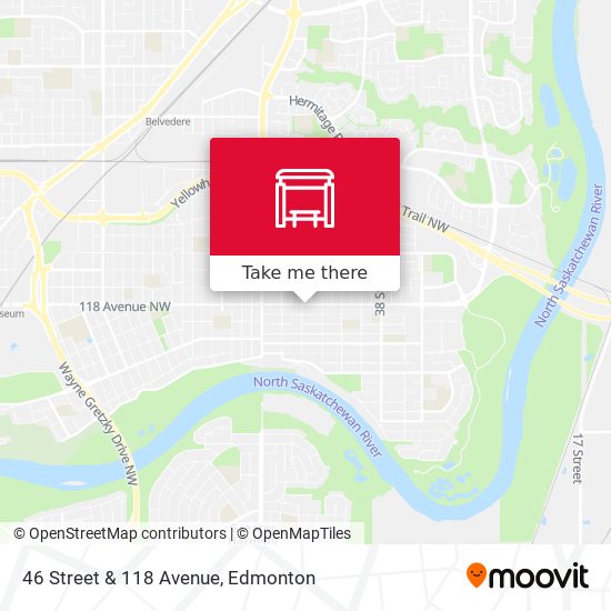 46 Street & 118 Avenue plan