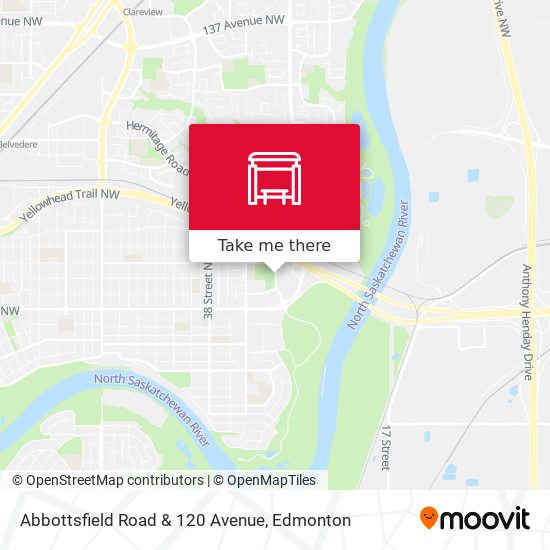 Abbottsfield Road & 120 Avenue map