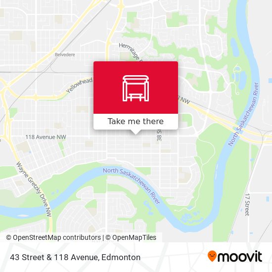 43 Street & 118 Avenue plan