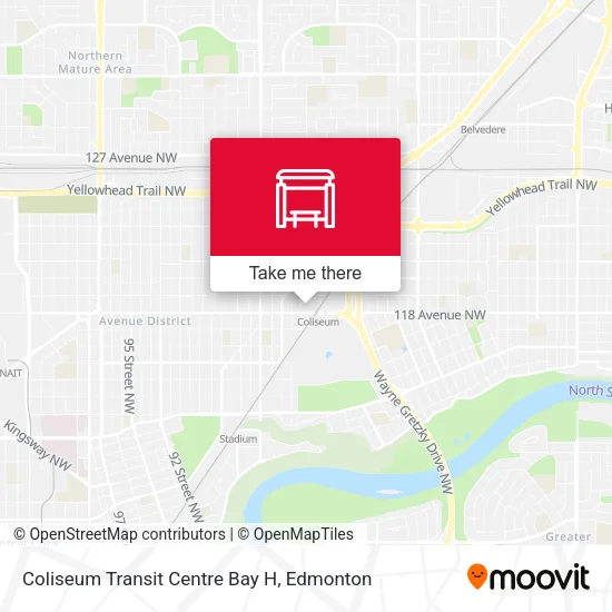 Coliseum Transit Centre Bay H plan