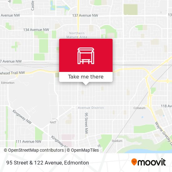 95 Street & 122 Avenue plan