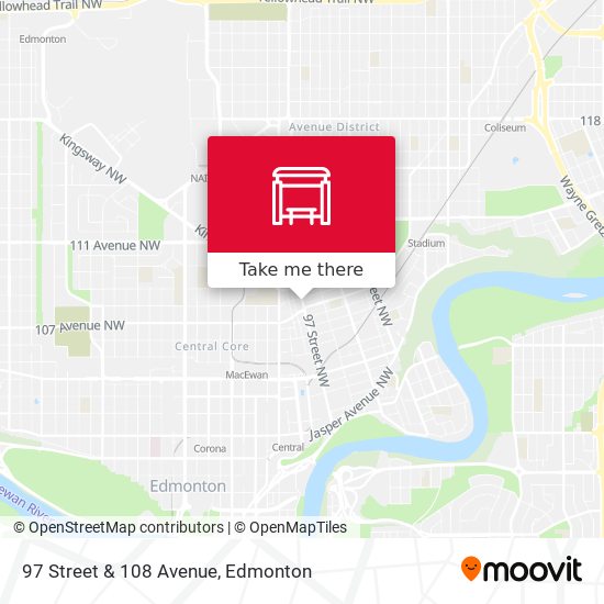 97 Street & 108 Avenue plan