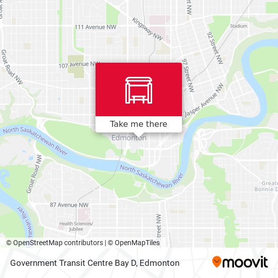 Government Transit Centre Bay D map