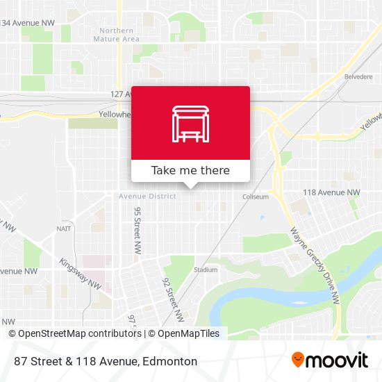 87 Street & 118 Avenue plan