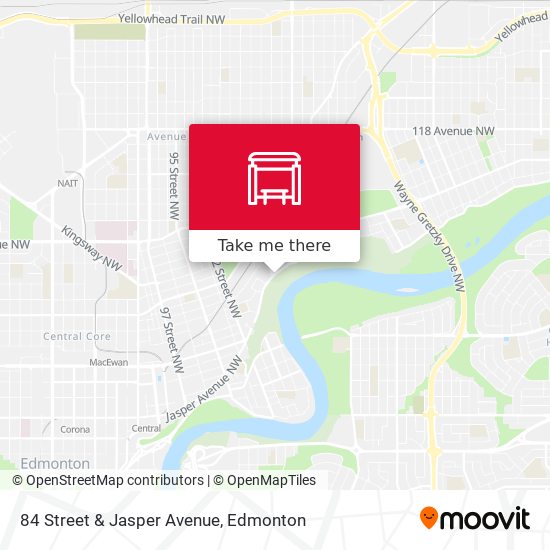 84 Street & Jasper Avenue plan