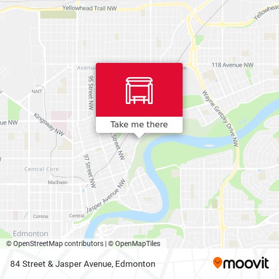84 Street & Jasper Avenue plan