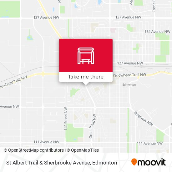 St Albert Trail & Sherbrooke Avenue plan