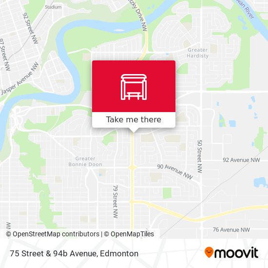 75 Street & 94b Avenue plan