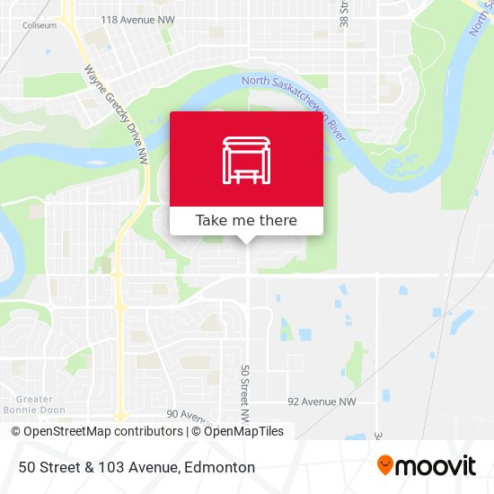 50 Street & 103 Avenue plan