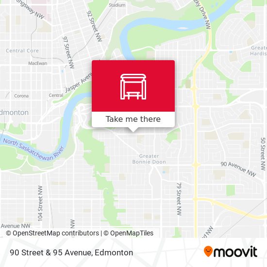 90 Street & 95 Avenue plan
