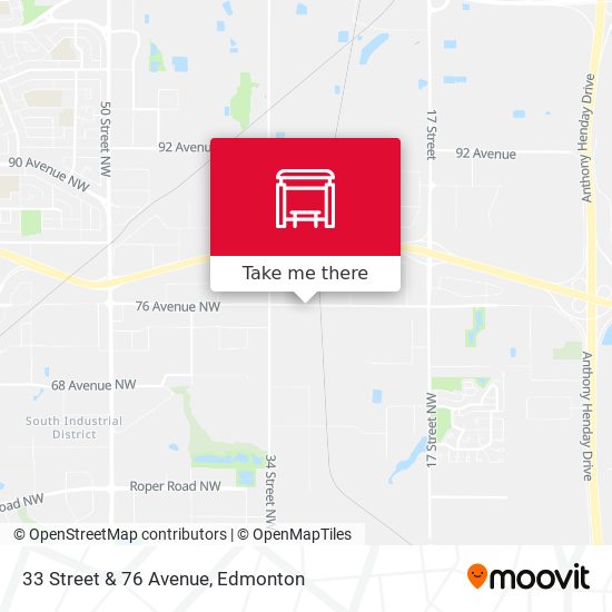 33 Street & 76 Avenue plan
