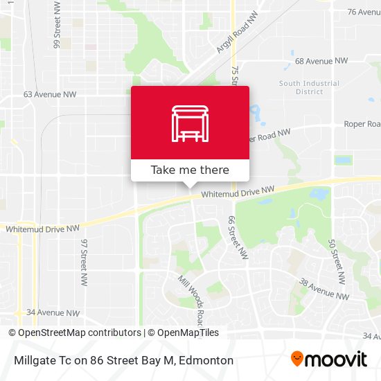 Millgate Tc on 86 Street Bay M plan