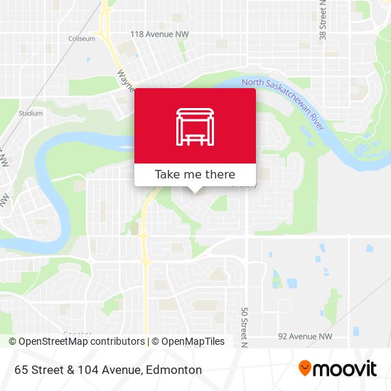 65 Street & 104 Avenue plan