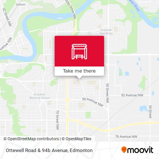 Ottewell Road & 94b Avenue map