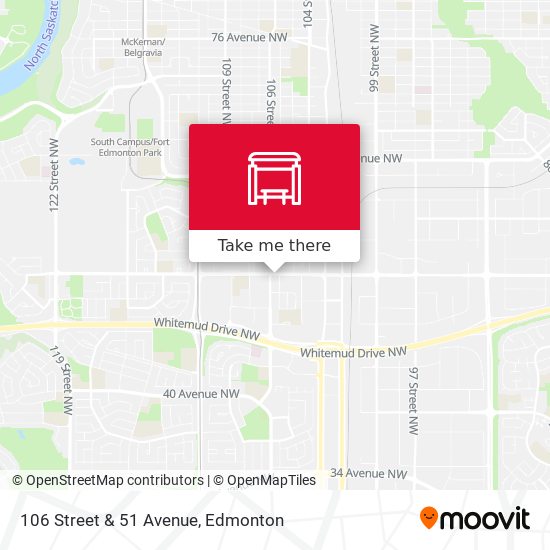 106 Street & 51 Avenue plan