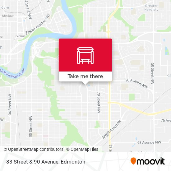 83 Street & 90 Avenue plan