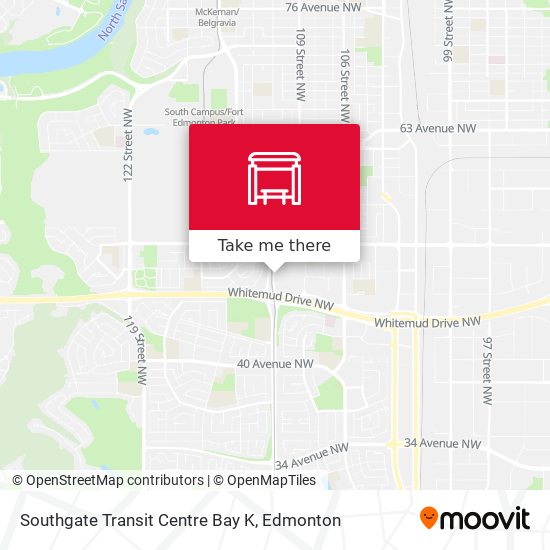 Southgate Transit Centre Bay K plan