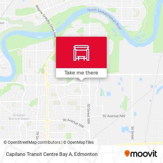 Capilano Transit Centre Bay A plan