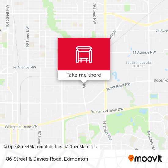 86 Street & Davies Road plan