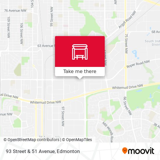 93 Street & 51 Avenue plan