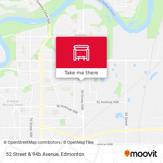 52 Street & 94b Avenue map