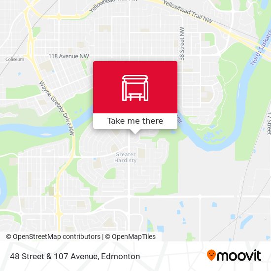 48 Street & 107 Avenue plan
