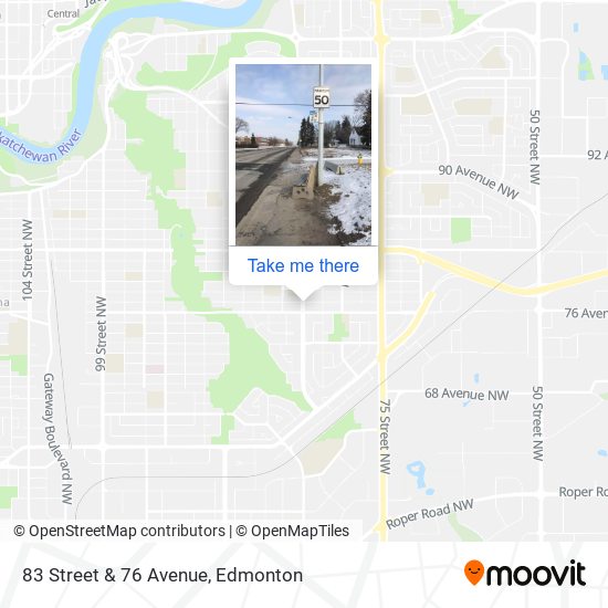 83 Street & 76 Avenue plan