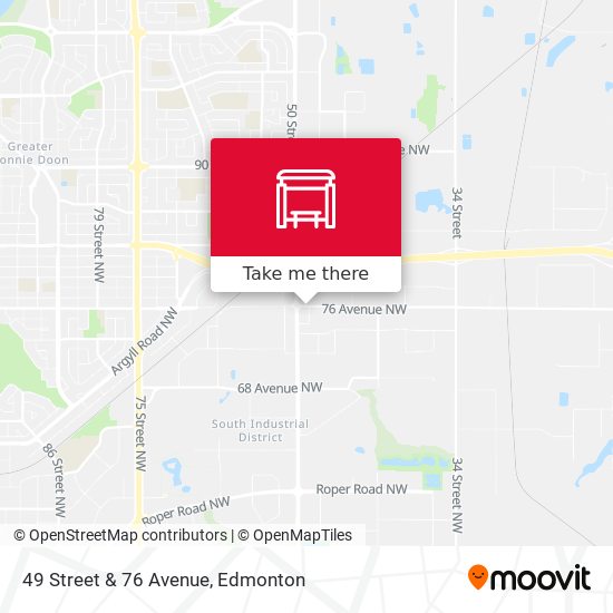 49 Street & 76 Avenue plan