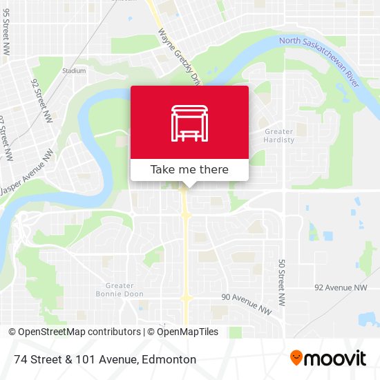 74 Street & 101 Avenue plan