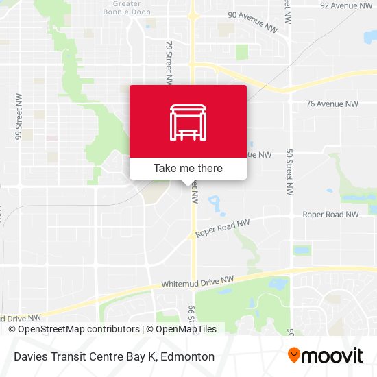 Davies Transit Centre Bay K plan