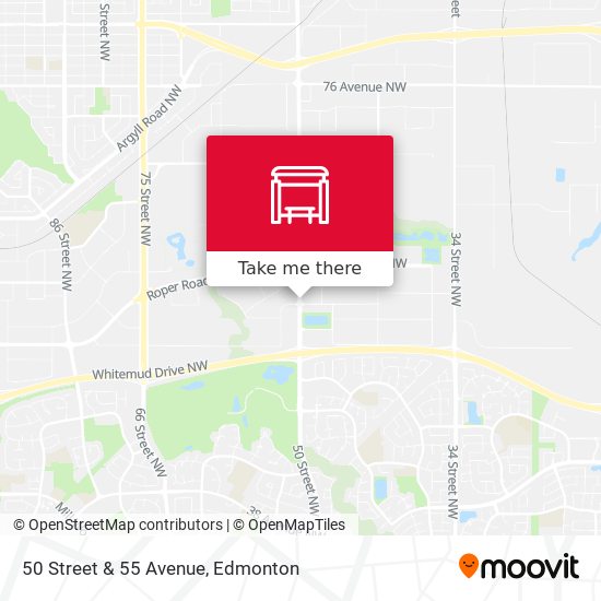 50 Street & 55 Avenue plan