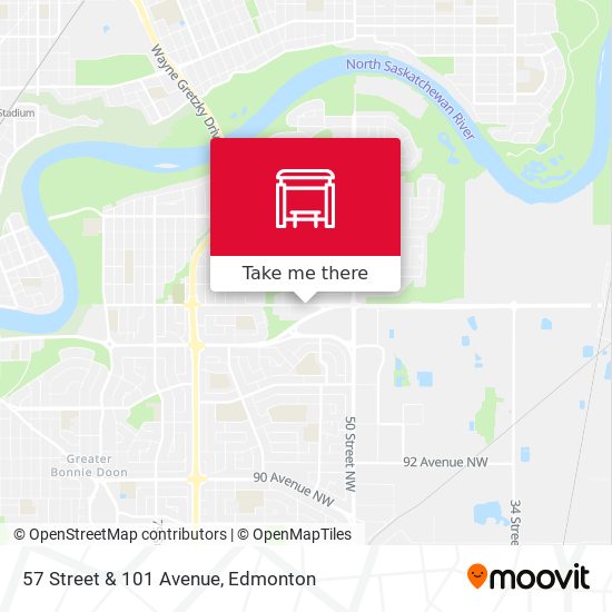 57 Street & 101 Avenue plan