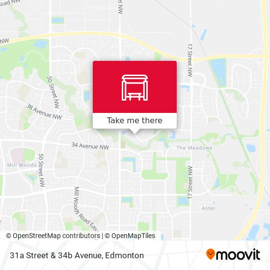 31a Street & 34b Avenue map