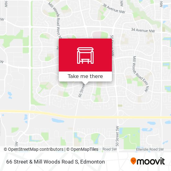 66 Street & Mill Woods Road S plan