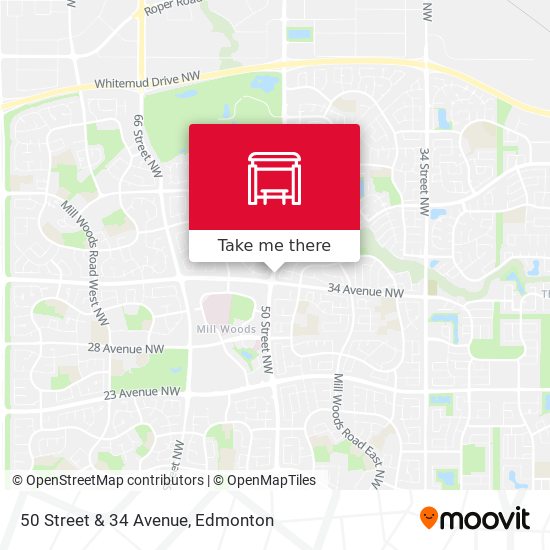 50 Street & 34 Avenue plan
