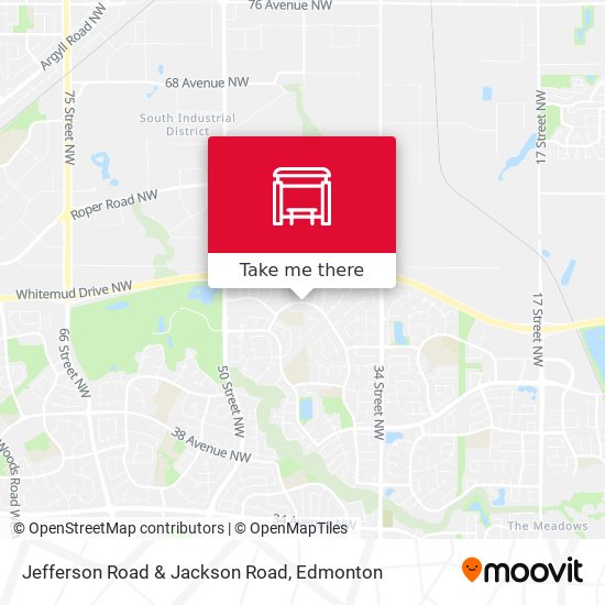 Jefferson Road & Jackson Road map
